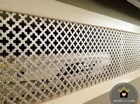 decorative metal sheets cable box|decorative sheet metal diy.